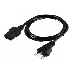 Cabo de Forca Pichau, 1.5m, 3 Pinos, Preto, PG-PWC-BL01