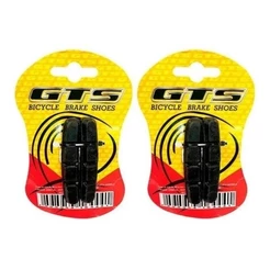 2 Pastilha Sapata Freio Gts Vbrake Orbital 70m Bicicleta Par