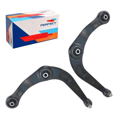 Par Bandeja Inferior C/ Bucha Pivô Perfect 206 2000/2010 2005/2008 207 2009/2015 Hoggar 2010/2014 em Oferta na Shopee