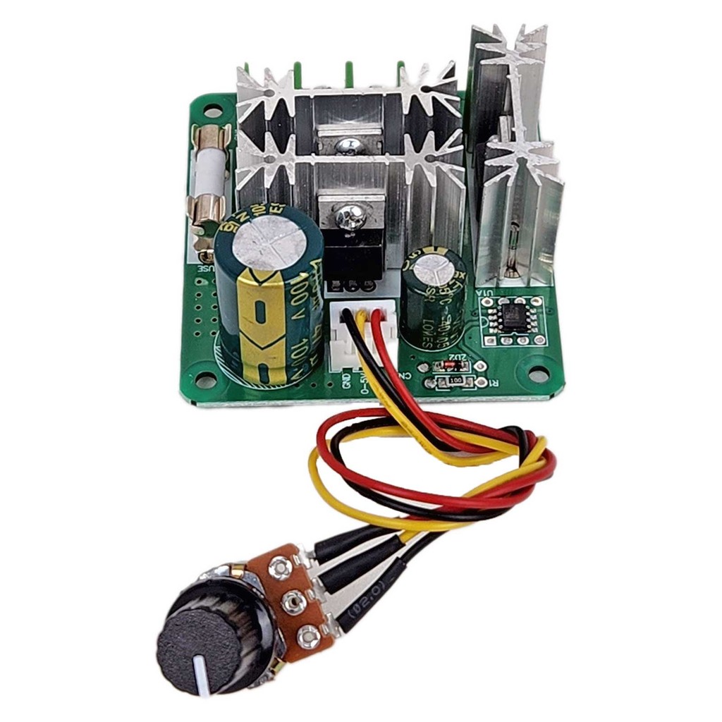 Controlador de Velocidade PWM DC 6-90 V 15 A Ajuste Manual em Oferta na Shopee
