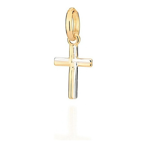 Pingente Rommanel Infantil Crucifixo Folheado A Ouro 542626 Cor Dourado em Oferta na Shopee