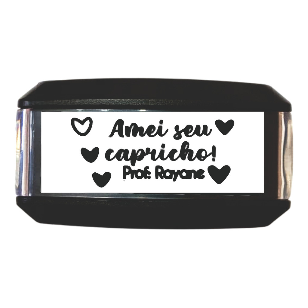 Carimbo Automatico Personalizado Professor Amei Seu Capricho