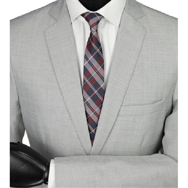 Terno PS/MF cinza padrão melange