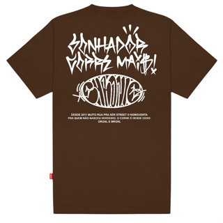 Camiseta Basic Streetwear Chronic 100% Algodão TrendBox Mania em Oferta na Shopee