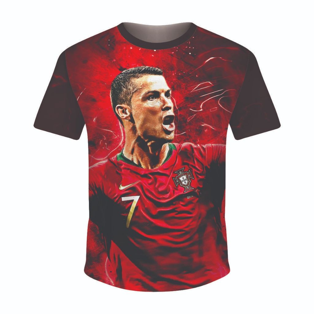 Camiseta Cristiano Ronaldo Esportivo Futebol Cr7