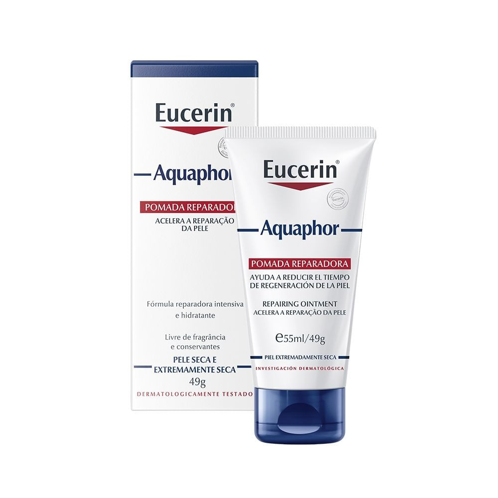 Eucerin Aquaphor Pomada Reparadora Intensiva 49g - Beauty