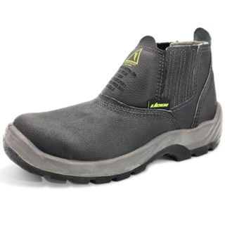 Botina De Segurança Biqueira de Composite + Palmilha Antiperfuro Cartom CA39931 Couro - Preto em Oferta na Shopee