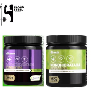 Creatina Creapure (Roxa)250g /100g e a Monohidratada (Verde) 250g / 100g gramas growth em Oferta na Shopee