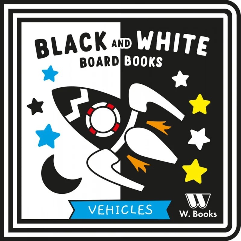 Livro Cartonado Vehicles - em inglês - W. Books