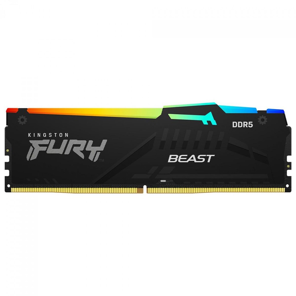 Memória DDR5 Kingston Fury Beast EXPO, RGB, 8GB, 6000Mhz, Black, KF560C30BBEA-8 em Oferta na Shopee