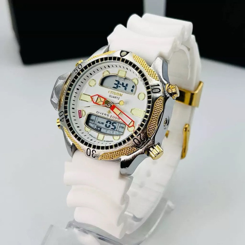 RELÓGIO AQUALAND PRO-MASTER ECODRIVE C500 – ANALÓGICO + DIGITAL | RESISTENTE E À ÁGUA | ENVIO RÁPIDO