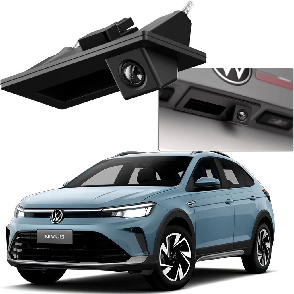 Câmera de Ré Nivus 2021 a 2026 Design Original Plug and Play