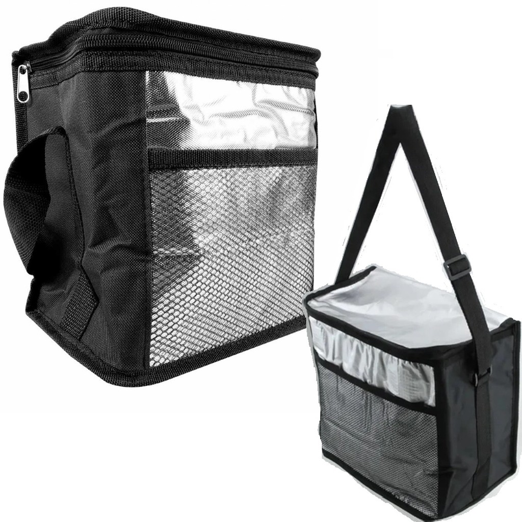 Bolsa Térmica com Alça Poliéster 5 Litros Bebidas Comidas