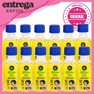 Kit com 12 Óleos de Argan 50ml – Lola Cosmetics em Oferta na Shopee
