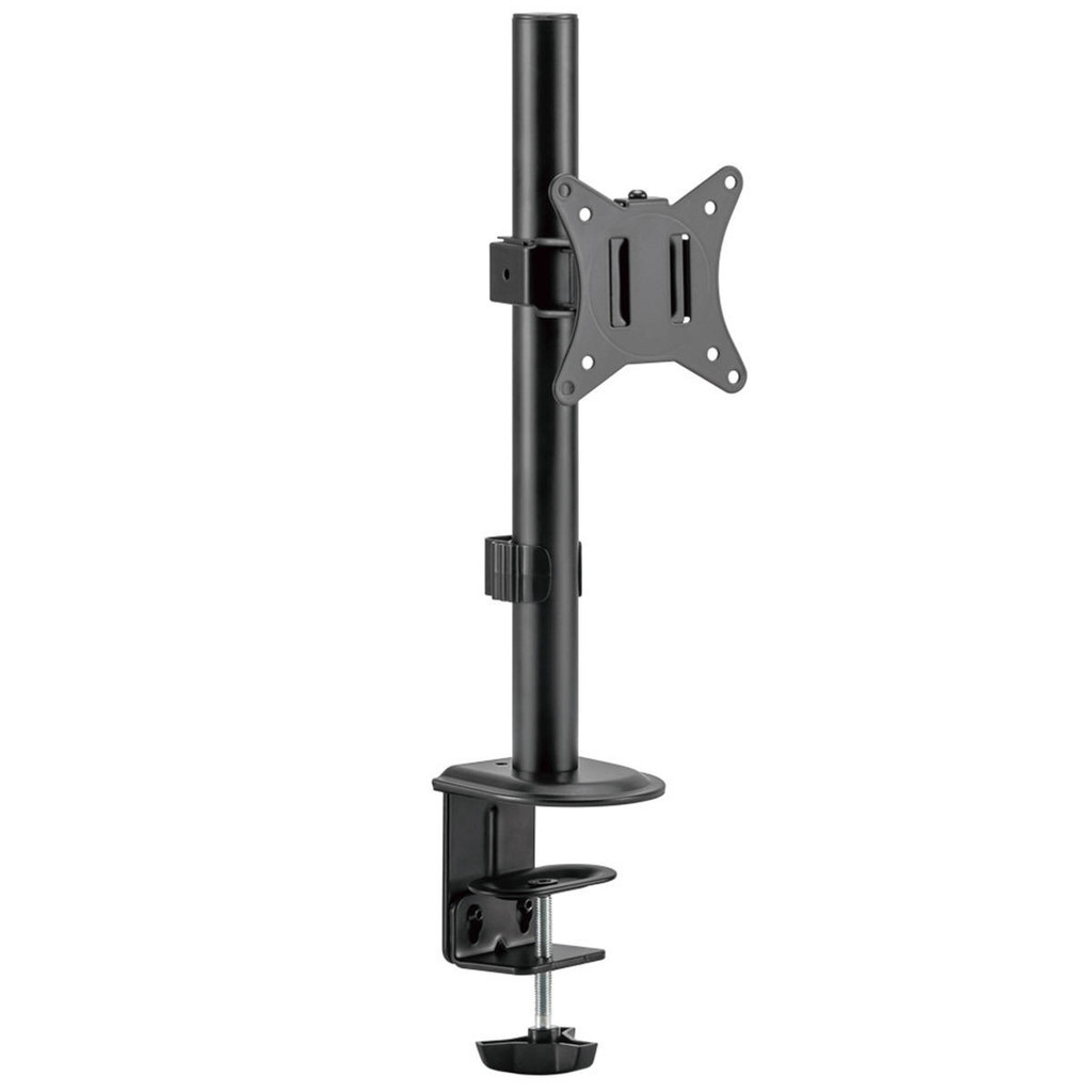 Suporte para Monitor 17" a 32" até 9Kg Morsa para Fixação Clanm CS10