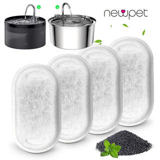 Kit 4 Filtro De Fonte De Água Gato Cão Pet Refil Bebedouro Substituição em Oferta na Shopee