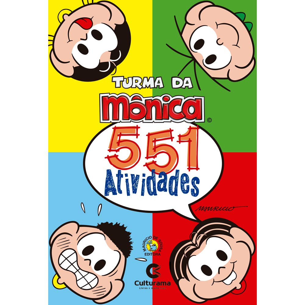 551 ATIVIDADES TURMA DA MONICA