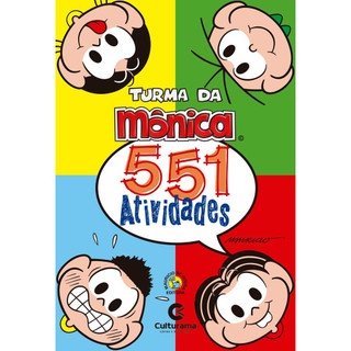 Livro 551 Atividades Turma da Mônica