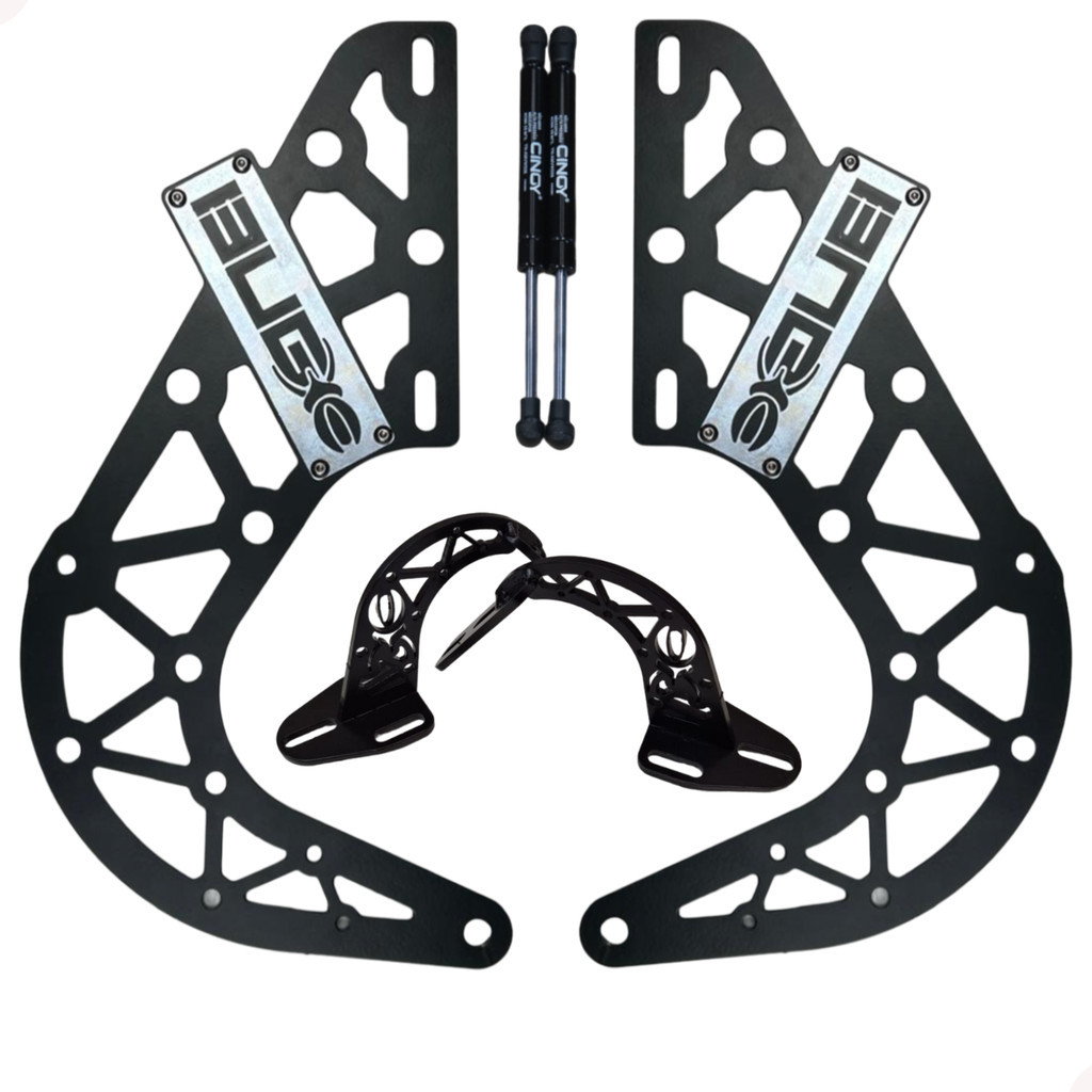 Kit Suporte Capo Fusca Modelo 3 + Tampa Traseira Fusca BUGTECH