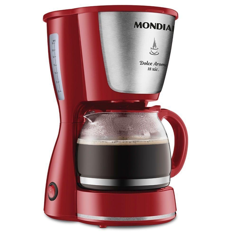 Cafeteira Elétrica Mondial Dolce Arome C-35-18X Jarra De Vidro 60hz 127V em Oferta na Shopee