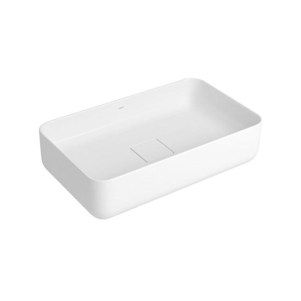 Cuba De Apoio Retangular Slim Branco Deca 50 cm em Oferta na Shopee