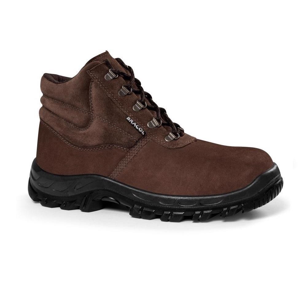 Bota Nobuck Marron - Número 46 - Bracol