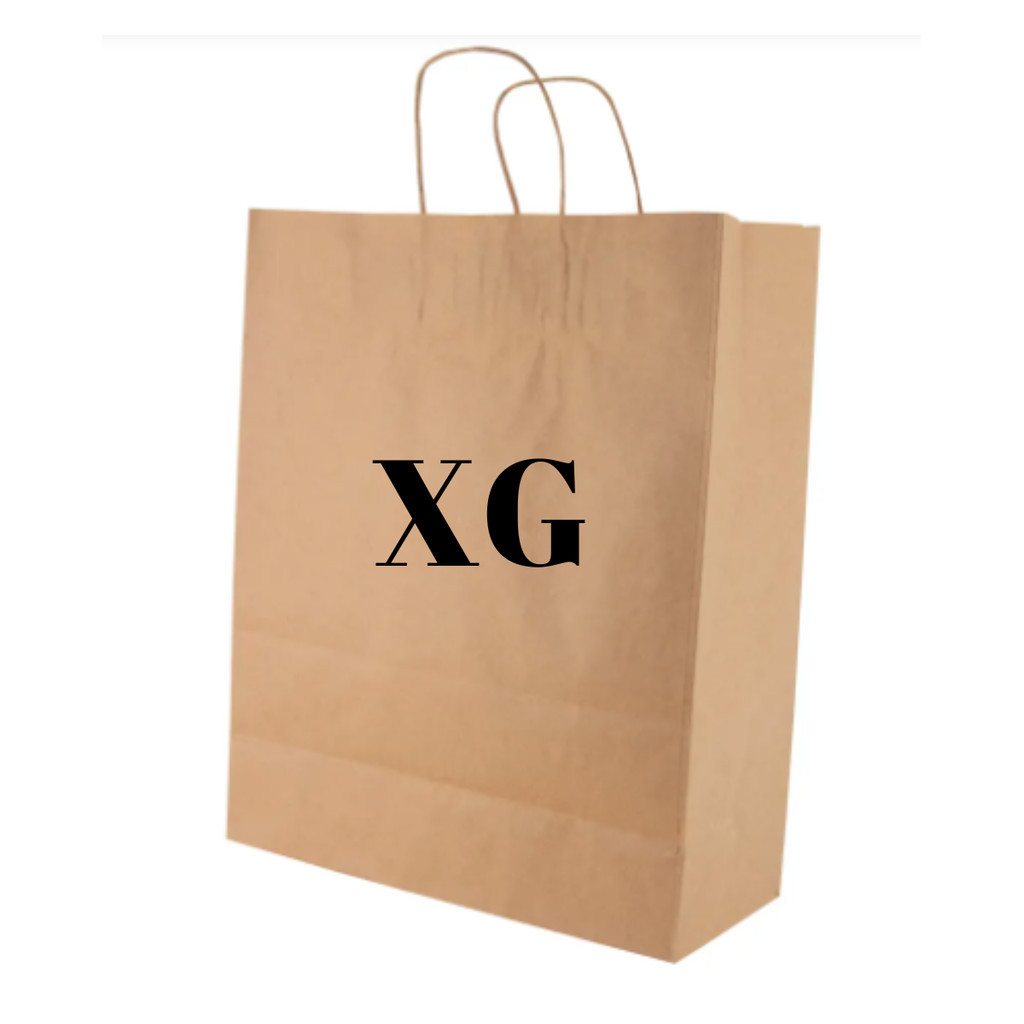50 SACOLA KRAFT LISA XG BOLSA DELIVERY em Oferta na Shopee