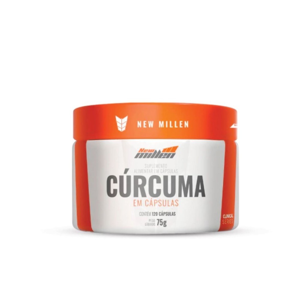 Cúrcuma 120 Cápsulas - New Millen em Oferta na Shopee