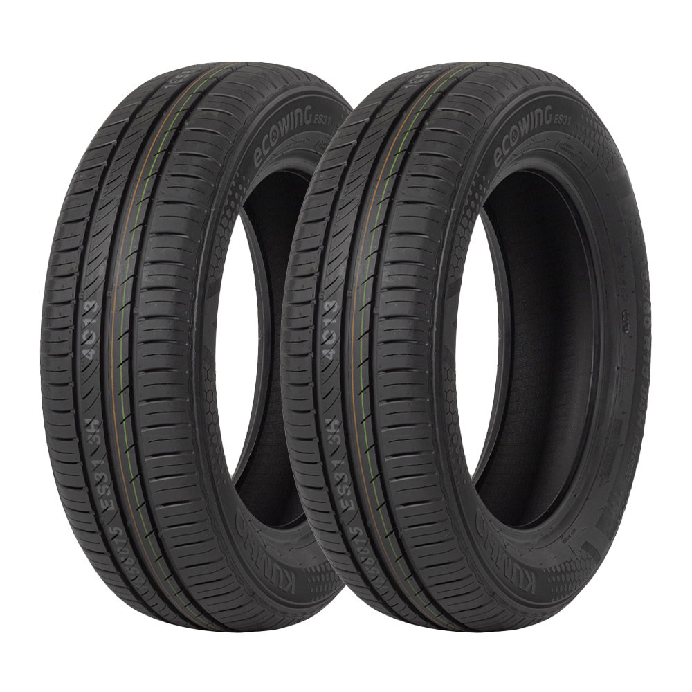 Jogo 2 Pneus Kumho Aro 14 Ecowing ES31 175/80R14 88T em Oferta na Shopee