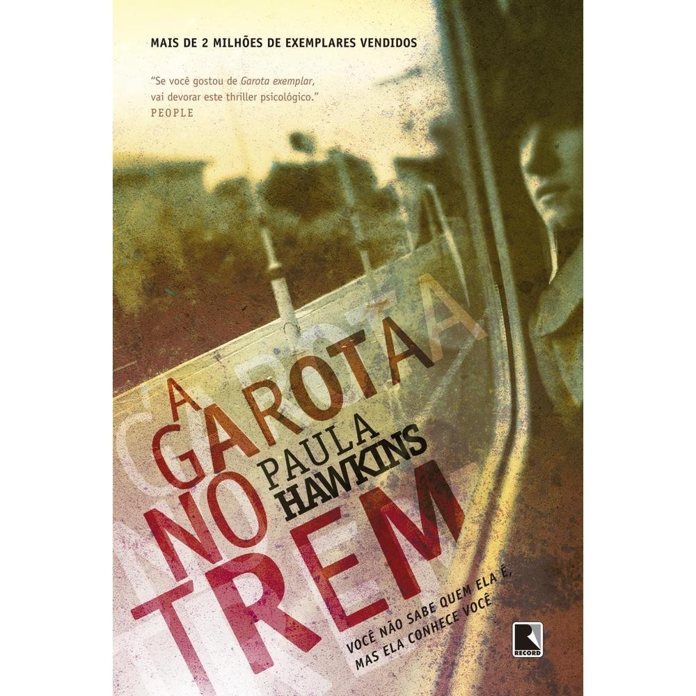 Capa do livro A garota no trem