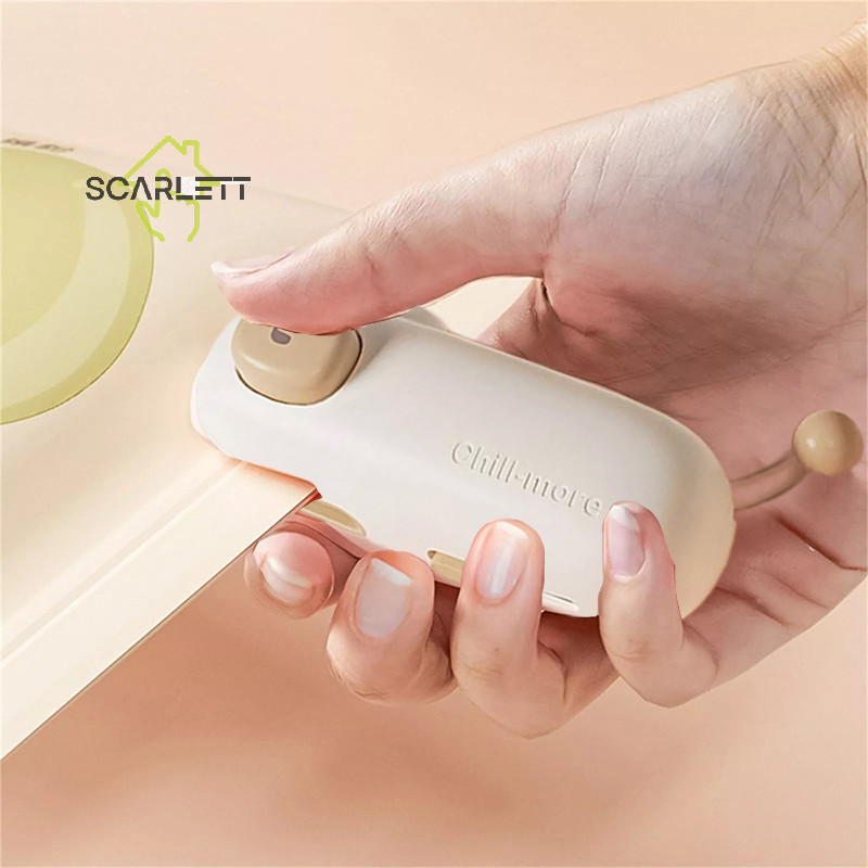 [Máquina Seladora De Saco Portátil 2 Em 1 De Lanches Máquinas Seladoras Alimentos Portáteis Gadget De Cozinha [Preferido]