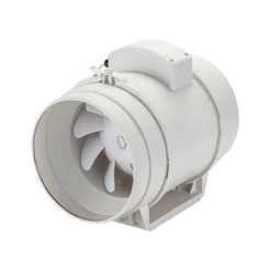Exaustor Axial em Linha 200mm Branco Turbo EXL 155w Ventisol (220V)