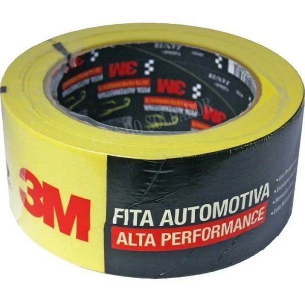 Kit com 6 Fita Crepe Automotiva de ALTA Performance 48MM X 40M em Oferta na Shopee