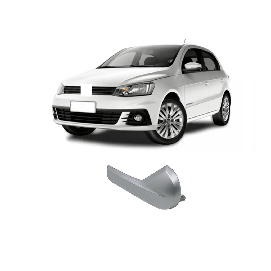 Macaneta Interna Porta Dianteira Traseira Gol Voyage Saveiro G7 G8 Lado Esquerdo Prata em Oferta na Shopee