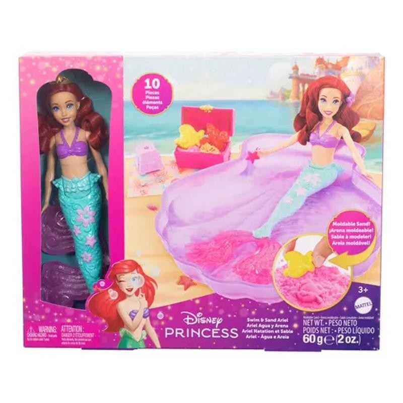 Disney Princesa Conjunto Ariel Aventuras na Piscina - Mattel em Oferta na Shopee