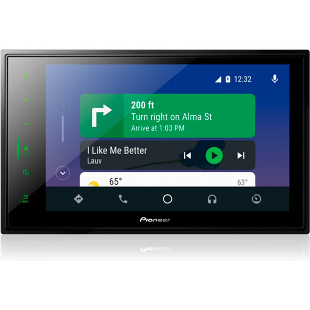 Multimídia Pioneer com TV Digital Android Play Apple CarPlay Wi-Fi Tela 8 Polega