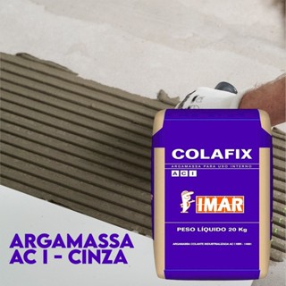 Argamassa Ambiente Interno Colafix AC I 20Kg Cinza em Oferta na Shopee