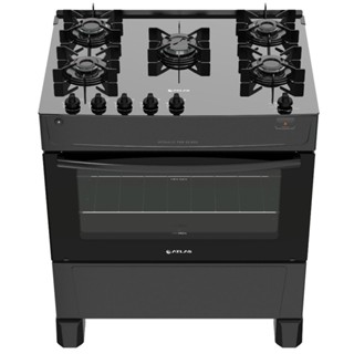 Fogão 5 Bocas Atlas Mônaco Top Glass Acendimento Automático em Oferta na Shopee