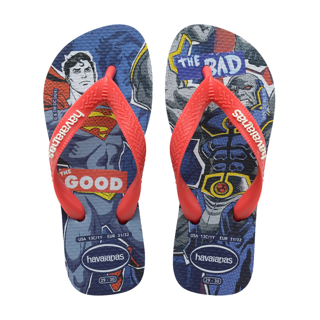 Havaianas Top Kids Heróis Dc Superman - Original