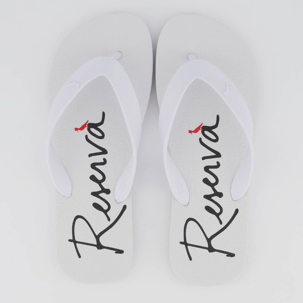 Chinelo Reserva Pica Pau Basic Branco - Men Shoes