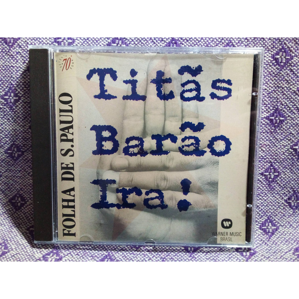 Cd Titãs, Barão, Ira! - Promo - Folha De S. Paulo (1991) - St24 - Ag25