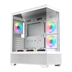 Gabinete Gamer Acegeek Cruiser L460, Full-Tower, Lateral de Vidro, Branco, AG-CRUISER-L460-WH