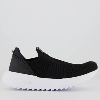 Tênis Fila Calzini II Feminino Preto e Branco em Oferta na Shopee