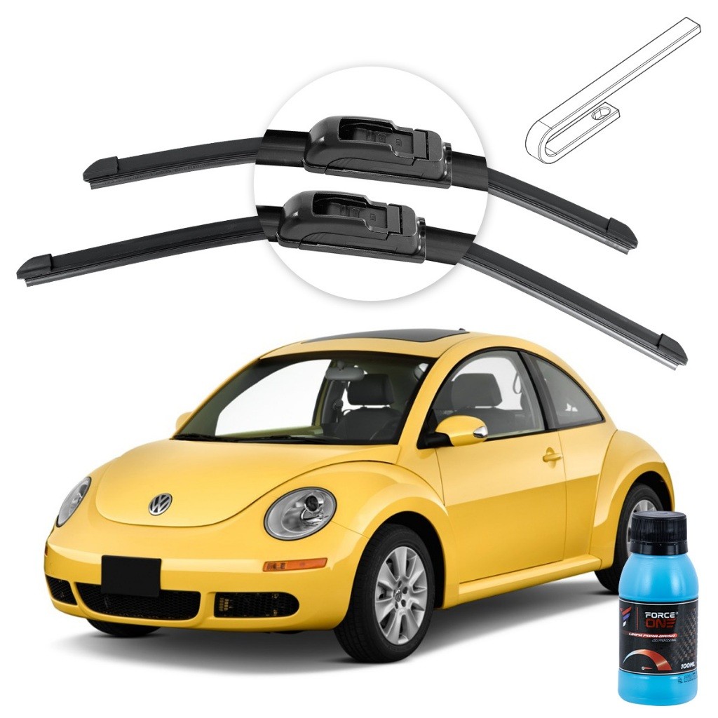 Palheta Limpador de Parabrisa Volkswagen New Beatle ano 00 a 10 Universal em Oferta na Shopee