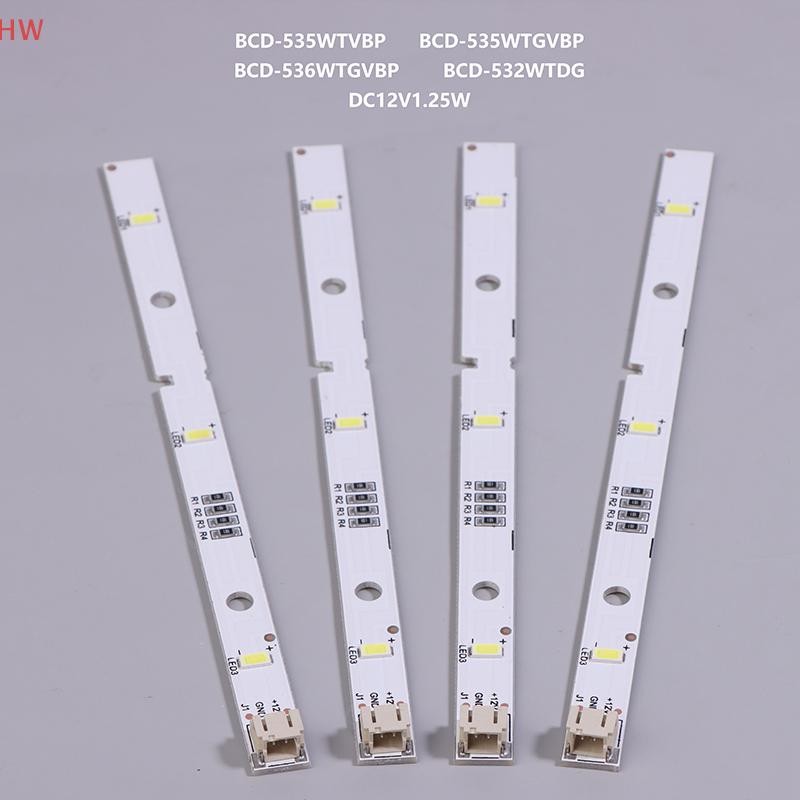 1/3 Pcs DIY Acessórios Freezer Geladeira LED Barra De Luz De Tira Para E349766 MDDZ-162A 1629348 DC12V 1.25W HCDM415LC