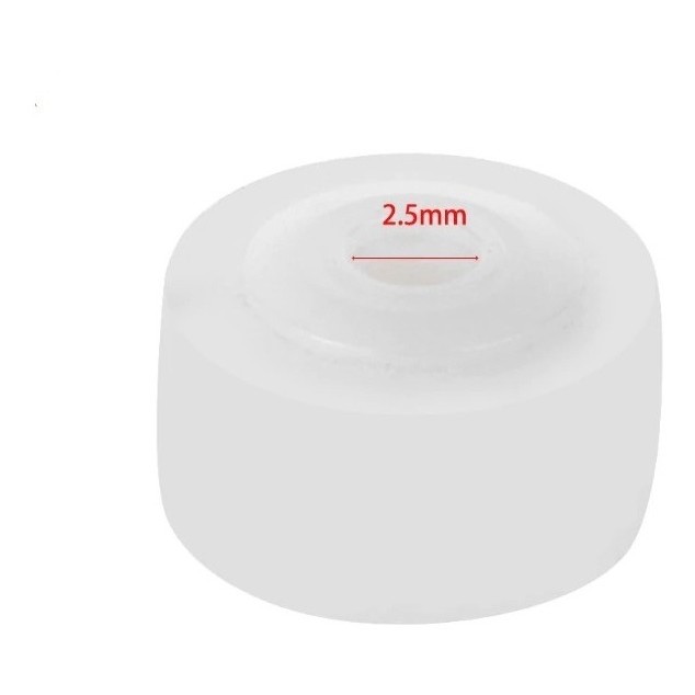 Rolete Rolo Pressor Silicone Cassete Gravador Tape Deck