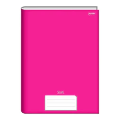 Caderno Brochura 96 Fls Pautado Capa Dura - Stiff COR:PINK
