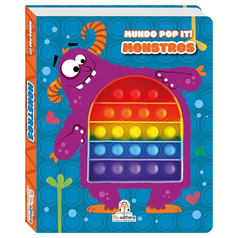 Capa do livro Mundo Pop it! Monstros