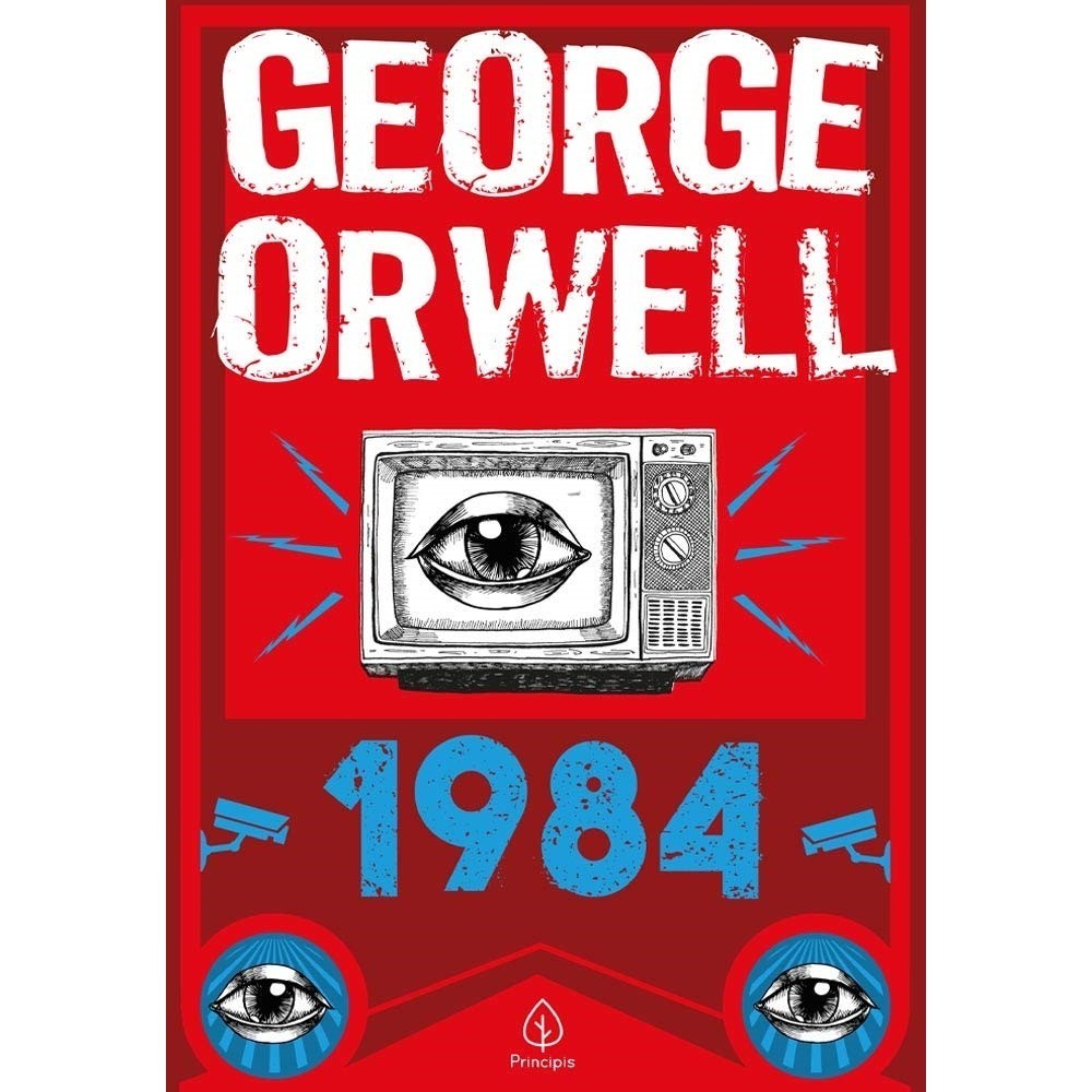 Livro 1984 autor George Orwell, Editora Principis