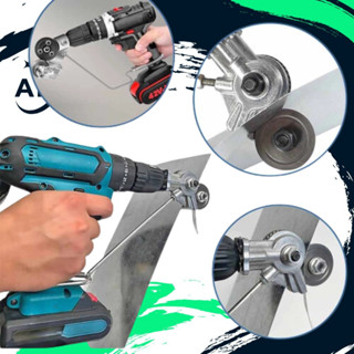 Adaptador Conector Cortador Parafusadeira De Folha Chapa Metal Corte em Oferta na Shopee